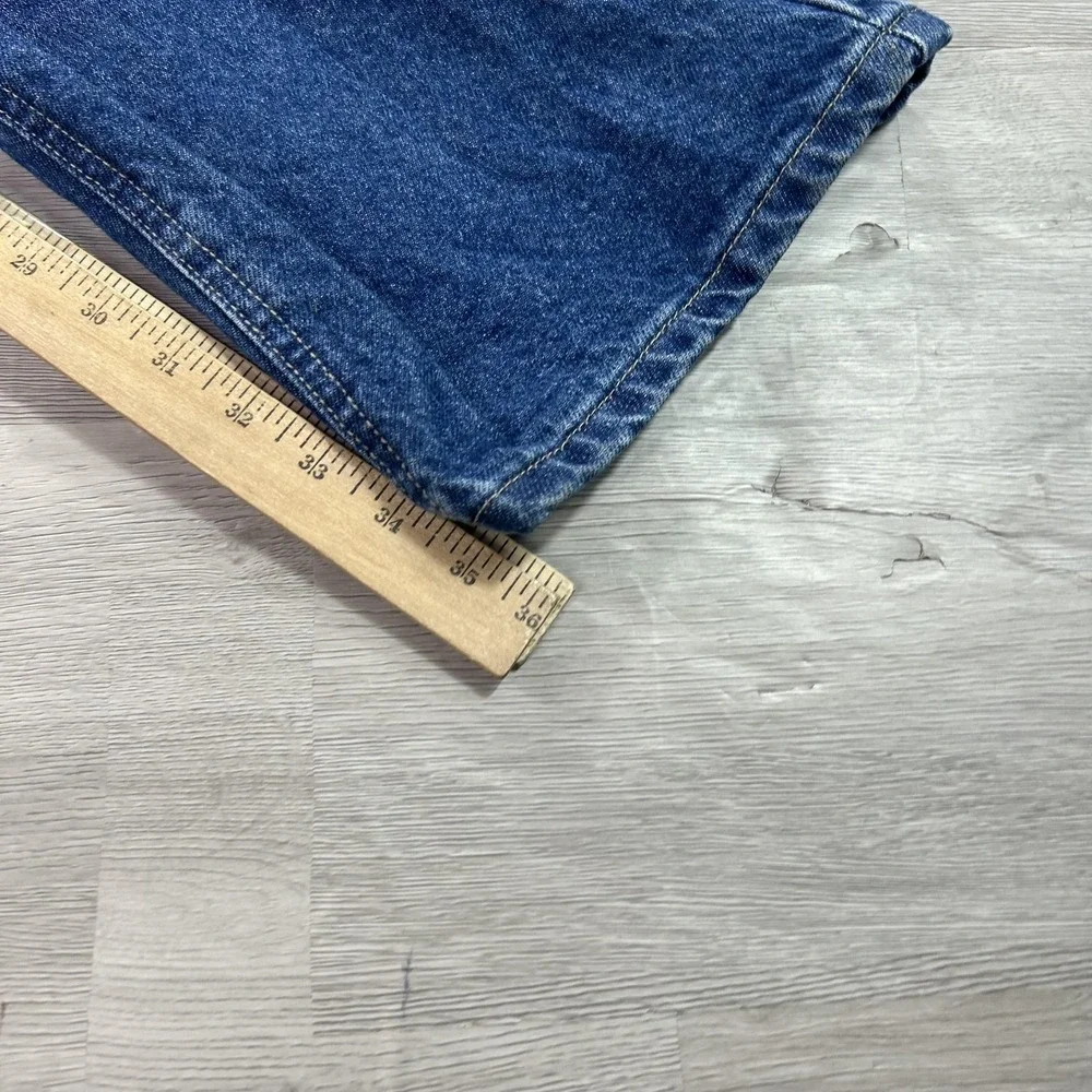 Carhartt FR FRB004 Jeans Mens 38x36 Blue Relaxed Straight Flame Resistant Denim